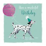 Birthday Card - Dalmatian Dog - The Wildlife Ling Design