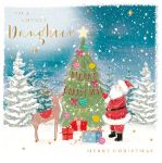 Christmas Card - Daughter - Tree - Xmas Collection Ling Design