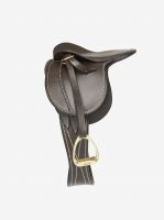 Lemieux Mini Toy Pony Accessories - Leather Saddle Brown