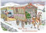 Christmas Card - Husband - Gypsy Caravan - Funny - Gift Envy