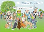 Birthday Card - Dog Show - Funny Gift Envy