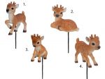 Playful Deer - Plant Pal - Garden Ornament Gift - Indoor Outdoor 4 Designs Vivid Arts