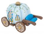 Pumpkin Carriage - Fairy Garden - Indoor or Outdoor - Miniature World Vivid Arts