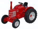 Field Marshall Red Tractor Diecast Model 1:76 Scale OO Gauge - Oxford Agriculture