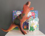 Dinosaur T-Rex Happy Birthday Gift, Card & Bag 