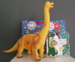 Dinosaur Brachiosaurus Happy Birthday Gift, Card & Bag 