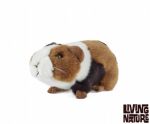 Guinea Pig Tri Coloured Plush Soft Toy - 18cm - Living Nature