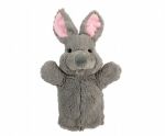 Rabbit Hand Puppet Plush Toy - 21cm - Puppet Pal 