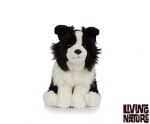 Border Collie Dog Plush Soft Toy - 22cm - Living Nature