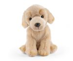 Golden Labrador Puppy Dog Plush Soft Toy With Sound - 24cm - Living Nature