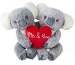Koala Love Heart Me & You Plush Soft Toy - PMS Valentine's Day