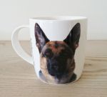 German Shepherd Alsatian Dog or Puppy Mug - Dog Lovers Gift - 2 Designs
