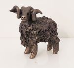 Swaledale Ram Sheep Cold Cast Bronze Miniature Ornament - Frith Sculpture VBM005