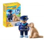 Policeman Figure & Dog Playset - 70408 - Playmobil