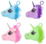 Unicorn Plush Toy Gigi Queen Purse - 4 Colours