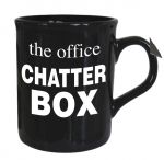 Chatter Box - The Office Mug - Black 