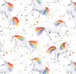 Unicorn Wrapping Paper Sheets & Tags - Arty Penguin