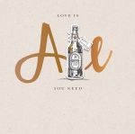 Birthday Card - Ale Beer - 3D Hooray Ling Design 