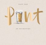 Birthday Card - Pint Beer - 3D Hooray Ling Design 