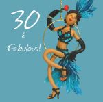 30th Female Birthday Card - Fabulous One Lump Or Two