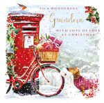 Christmas Card - Grandma - Dachshund Dog - At Home Ling Design