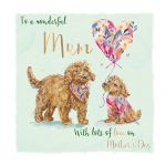 Mother's Day Card - Mum - Cockapoo Dogs - Wildlife Ling Design