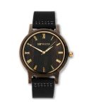 Willow Black Sandalwood Wood Mens Watch - Botanica 