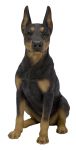 Vivid Arts Doberman Pinscher Dog - Garden Ornament 21cm - Indoor or Outdoor