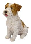 Vivid Arts Wire Haired Jack Russell Dog - Garden Ornament 19cm - Indoor or Outdoor