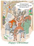 Christmas Card Pack - 6 Cards - Santa Sprout Juice Farted - Funny - Gift Envy