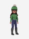 Lemieux Toy Rider Maya Figure - Hunter Green Outfit - Toy Pony Horse Rider