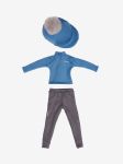 Lemieux Toy Rider Ice Blue Outfit - Toy Pony Horse Rider