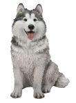 Vivid Arts Malamute Husky Dog - Garden Ornament 21cm - Indoor or Outdoor