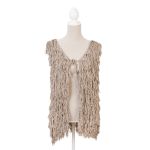 Shaggy Fringe Retro Vest Waistcoat 