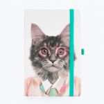 Cat Go Wild A5 Notebook & Pen Holder