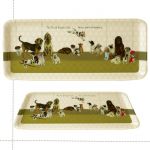 Scruffy Mutts Biscuit Club Dog Tea Tray - The Little Dog 