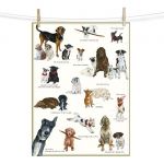 Scruffy Mutts Biscuit Club Dog Tea Towel - The Little Dog