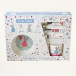 Rufus Rabbit - Melamine Dinner Gift Set - Boy 