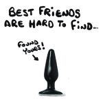 Birthday Card Best Friends Are Hard to Find Adult Rude Funny Something David