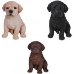 Labrador Puppy Dog - Lifelike Ornament Gift - Indoor or Outdoor - Pet Pals Vivid Arts