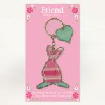 Fabulous Friend Metal Keyring - Did you Know... - Ruffus Rabbit