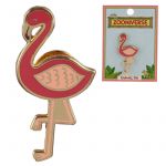 Flamingo Zooniverse Design Enamel Pin Badge 