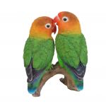 Love Birds - Lifelike Garden Ornament - Indoor or Outdoor - Real Life