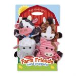 Melissa & Doug Farm Animals Hand Puppet Set of 4