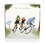Birthday Card - De-Tour De France Bike Cycling - Angie Thomas