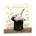 Birthday Card - Magical Day! - Rabbit Magic - Gracie Tapner