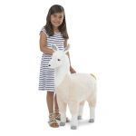 Lifelike Llama Plush Soft Toy - Melissa & Doug 