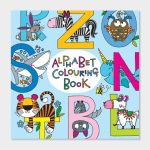 Colouring Book - Girl Boy Kids - Alphabet - Rachel Ellen