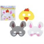 Easter Egg Hunt Masks - Set of 3