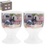Farmyard Land Rover Egg Cups - Set of 4 - Lesser & Pavey